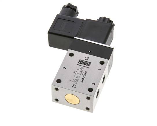 Válvula de solenoide 3/2 G1/8'' NO 115V AC 2-10bar/28-140psi Airtec