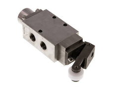 válvula de palanca de rodillo 5/2 G1/4'' Acero inoxidable -0,95-12bar/-13,2-168psi