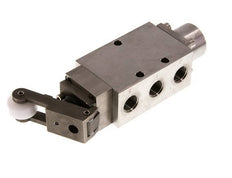 válvula de palanca de rodillo 5/2 G1/4'' Acero inoxidable -0,95-12bar/-13,2-168psi