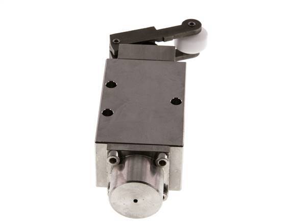 válvula de palanca de rodillo 5/2 G1/4'' Acero inoxidable -0,95-12bar/-13,2-168psi