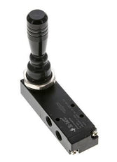 5/3 G1/8'' Válvula de palanca de escape central 0-8bar/0-112psi E.MC