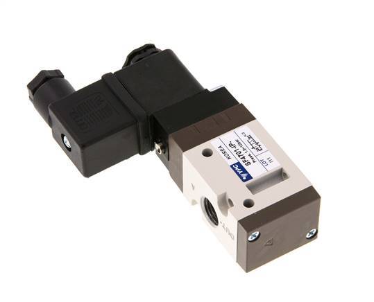 válvula solenoide 3/2 G1/4'' NO 12V DC 1.5-10bar/21.0-140psi YPC