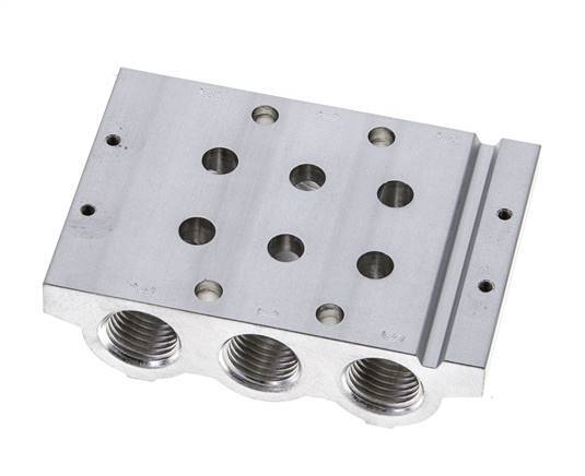 G1/4'' Manifold 2-Station Festo 566618 VABM-L1-14S-G14-2