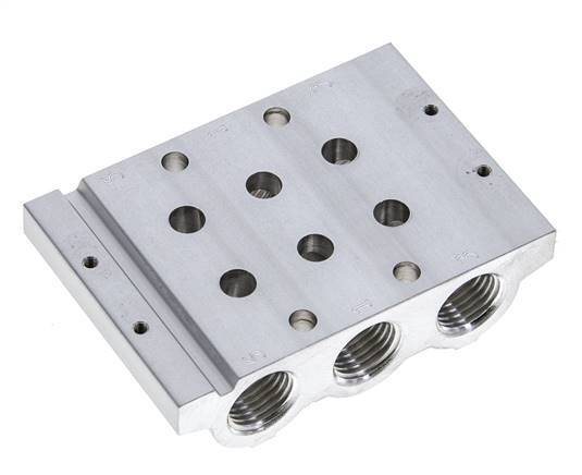 G1/4'' Manifold 2-Station Festo 566618 VABM-L1-14S-G14-2