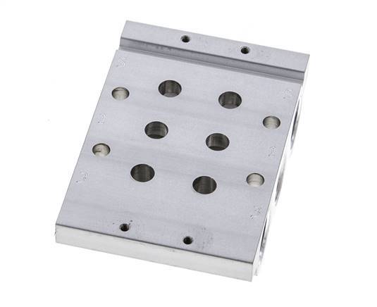 G1/4'' Manifold 2-Station Festo 566618 VABM-L1-14S-G14-2