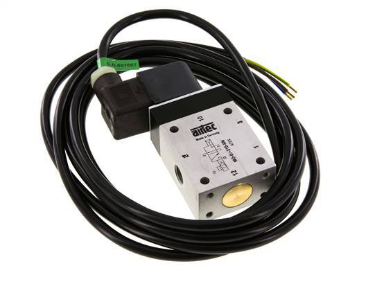 electroválvula 3/2 G1/4'' NO 24V DC ATEX 1.5-10bar/21.0-140psi Airtec