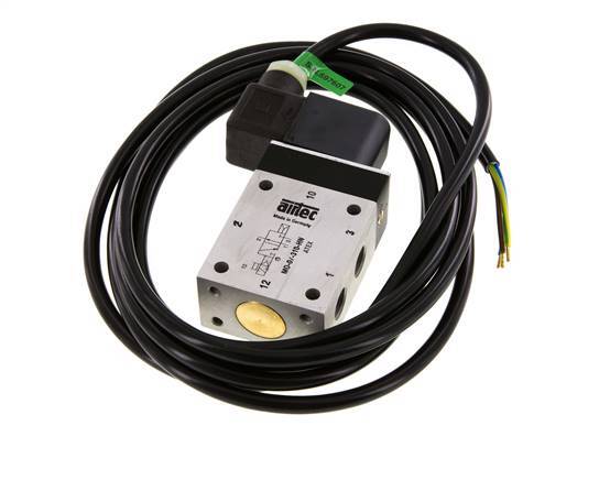electroválvula 3/2 G1/4'' NO 24V DC ATEX 1.5-10bar/21.0-140psi Airtec