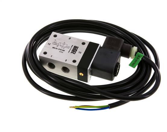electroválvula 3/2 G1/4'' NO 24V DC ATEX 1.5-10bar/21.0-140psi Airtec