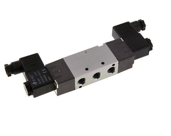 5/2 G1/4'' Electroválvula biestable 24V AC 1.5-8bar/21.0-112psi E.MC