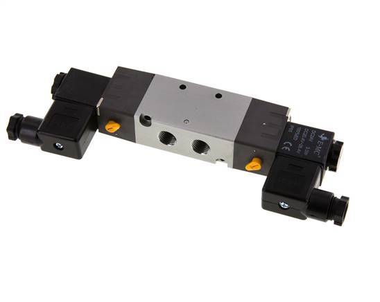 5/2 G1/4'' Electroválvula biestable 24V AC 1.5-8bar/21.0-112psi E.MC