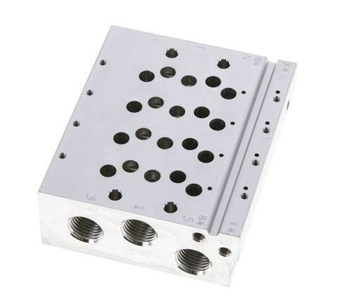 G1/8'' Manifold 4-Station Festo 566644 VABM-L1-14W-G14-4