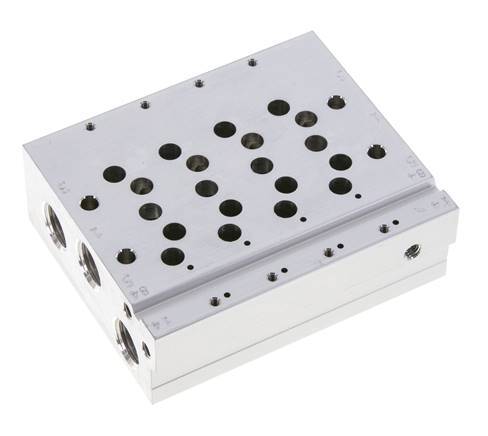 G1/8'' Manifold 4-Station Festo 566644 VABM-L1-14W-G14-4
