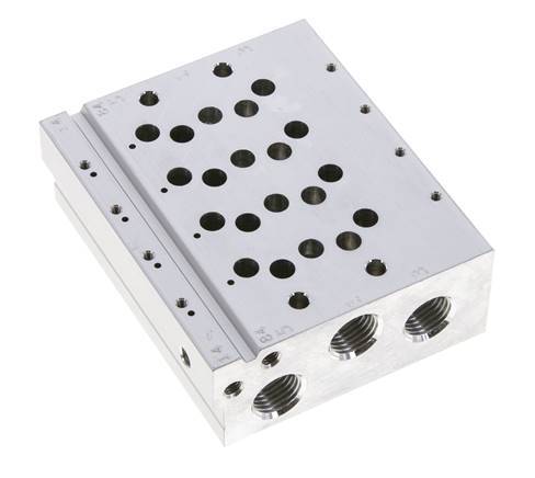 G1/8'' Manifold 4-Station Festo 566644 VABM-L1-14W-G14-4