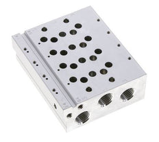 G1/8'' Manifold 4-Station Festo 566644 VABM-L1-14W-G14-4
