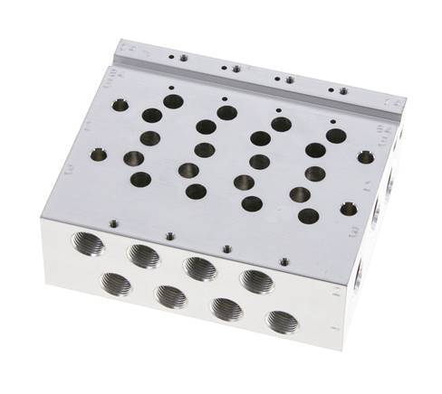 G1/8'' Manifold 4-Station Festo 566644 VABM-L1-14W-G14-4