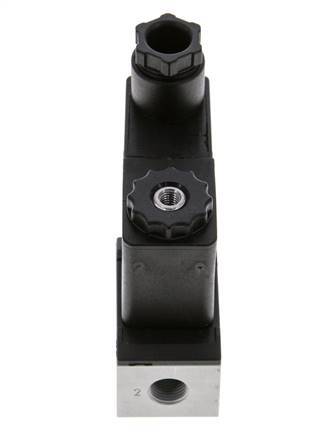 1x3/2 G1/8'' Válvula solenoide NC 24V DC -0.95-10bar/-13.2-140psi Airtec