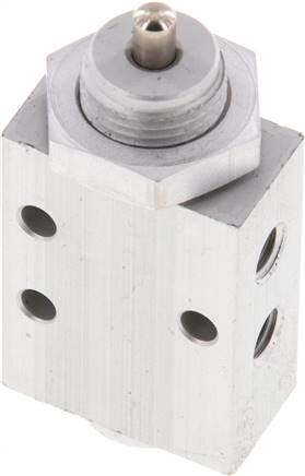 3/2 M5 Válvula de vástago universal 0-10bar/0-140psi
