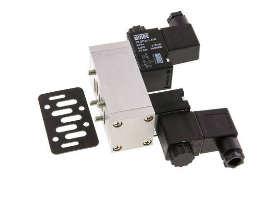 5/2 ISO 5599-1 Electroválvula biestable 24V AC 2-10bar/28-140psi Airtec