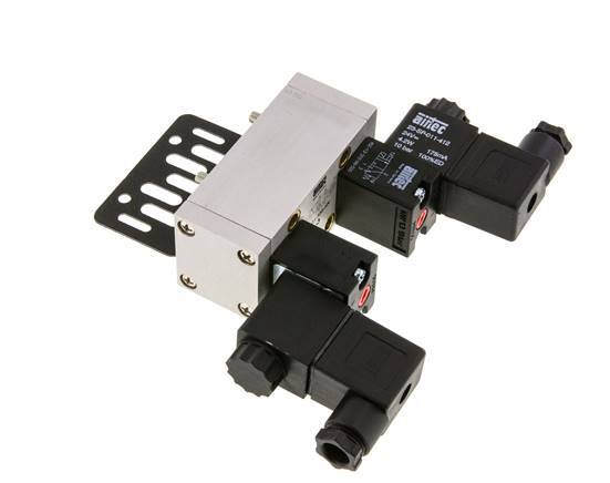5/2 ISO 5599-1 Electroválvula biestable 24V AC 2-10bar/28-140psi Airtec