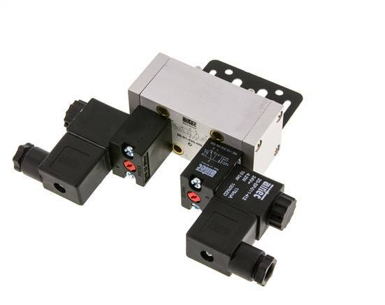 5/2 ISO 5599-1 Electroválvula biestable 24V AC 2-10bar/28-140psi Airtec