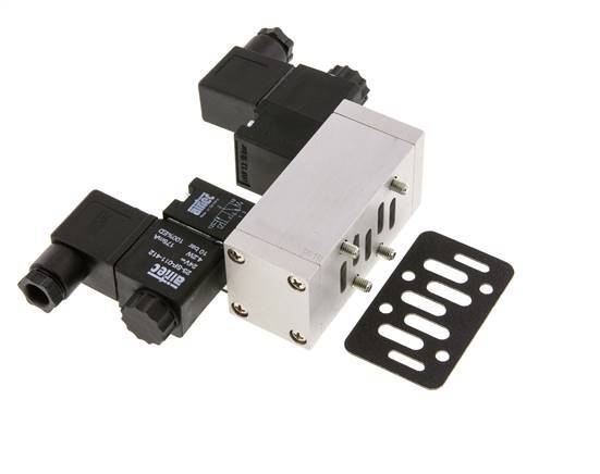 5/2 ISO 5599-1 Electroválvula biestable 24V AC 2-10bar/28-140psi Airtec