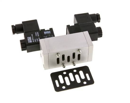 5/2 ISO 5599-1 Electroválvula biestable 24V AC 2-10bar/28-140psi Airtec