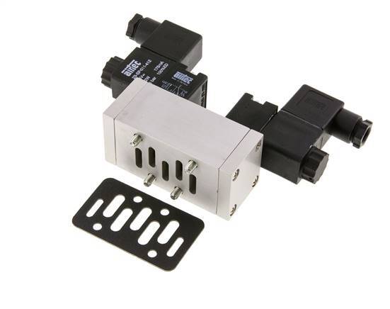 5/2 ISO 5599-1 Electroválvula biestable 24V AC 2-10bar/28-140psi Airtec