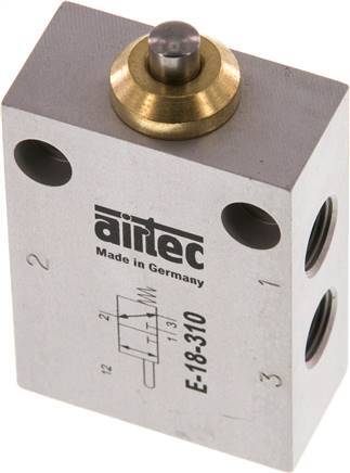 válvula de vástago universal 3/2 G1/8'' 0-12bar/0-168psi Airtec