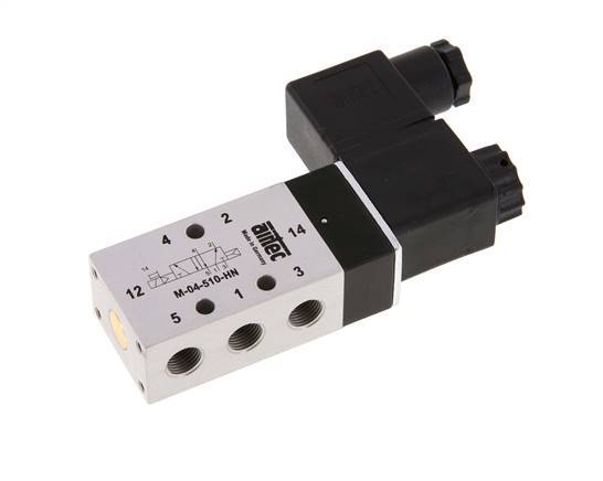 válvula solenoide 5/2 G1/8'' 230V AC 2.5-10bar/35.0-140psi Airtec