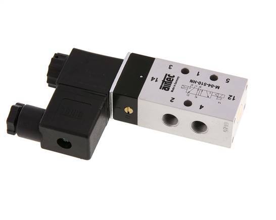 válvula solenoide 5/2 G1/8'' 230V AC 2.5-10bar/35.0-140psi Airtec