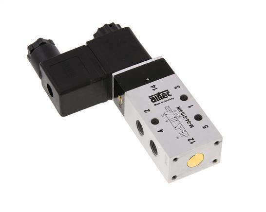 válvula solenoide 5/2 G1/8'' 230V AC 2.5-10bar/35.0-140psi Airtec
