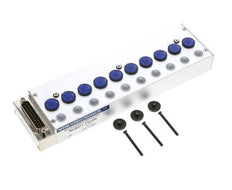 10x Conector multipolar YPC SF2000 Válvulas 24VDC