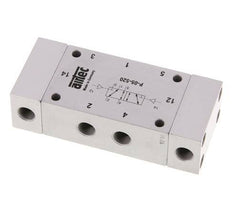 5/2 G1/8'' Válvula piloto de aire biestable 0-10bar/0-140psi Airtec