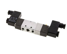 5/3 G1/4'' (G1/8'') Válvula solenoide de centro de presión 24V AC 1.5-8bar/21.0-112psi E.MC