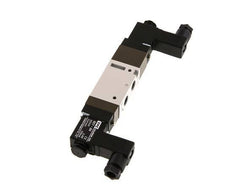 5/3 G1/8'' Válvula solenoide de centro cerrado 12V DC 2-10bar/28-140psi YPC