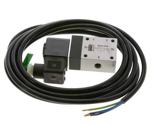 3/2 G1/8'' NC Electroválvula 24V DC ATEX 2-10bar/28-140psi Airtec