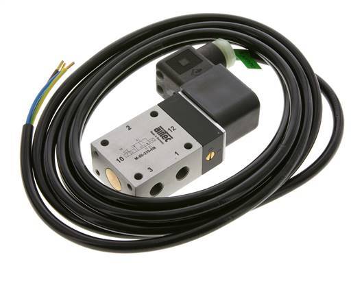 3/2 G1/8'' NC Electroválvula 24V DC ATEX 2-10bar/28-140psi Airtec