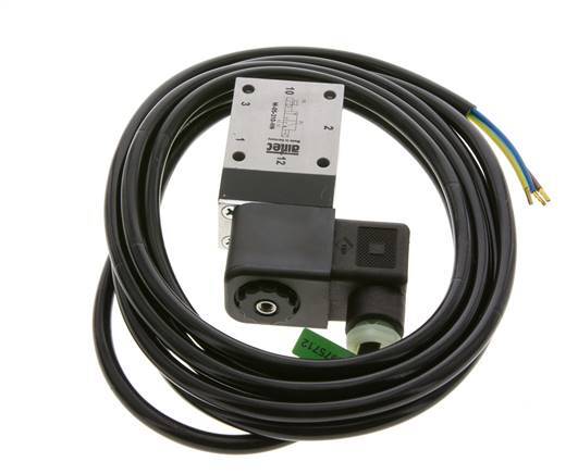 3/2 G1/8'' NC Electroválvula 24V DC ATEX 2-10bar/28-140psi Airtec