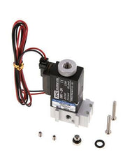 3/2 M5 NO Electroválvula 24V DC 0-8bar/0-112psi Enchufe de 2 polos YPC