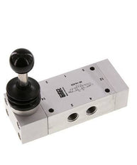válvula de palanca manual de escape central 5/3 G1/4'' 0-12bar/0-168psi Airtec