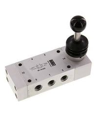 válvula de palanca manual de escape central 5/3 G1/4'' 0-12bar/0-168psi Airtec