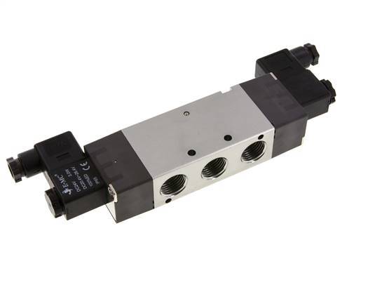 5/2 G1/2'' Electroválvula biestable 24V AC 1.5-8bar/21.0-112psi E.MC
