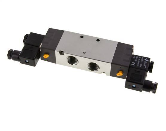 5/2 G1/2'' Electroválvula biestable 24V AC 1.5-8bar/21.0-112psi E.MC