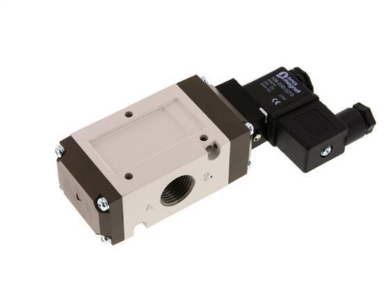 válvula solenoide 3/2 G1/2'' NO 12V DC 1.5-10bar/21.0-140psi YPC
