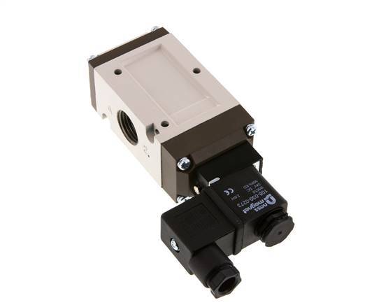 válvula solenoide 3/2 G1/2'' NO 12V DC 1.5-10bar/21.0-140psi YPC