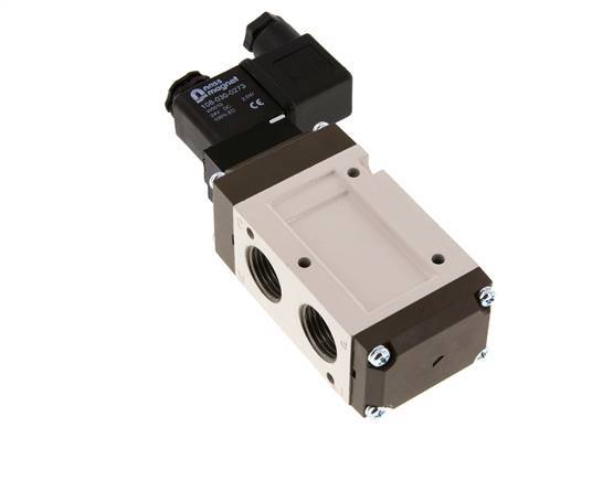 válvula solenoide 3/2 G1/2'' NO 12V DC 1.5-10bar/21.0-140psi YPC