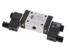 3/2 G1/4'' (G1/8'') Válvula de solenoide biestable piloto externo 24V AC 0-10bar/0-140psi Airtec