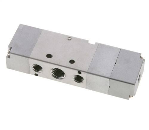 5/3 G1/4'' (G1/8'') Válvula piloto de aire de centro de presión 1.5-8bar/21.0-112psi E.MC