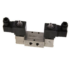 válvula solenoide biestable 5/2 G1/4'' Acero inoxidable 24V DC 2-12bar/28-168psi