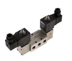 válvula solenoide biestable 5/2 G1/4'' Acero inoxidable 24V DC 2-12bar/28-168psi